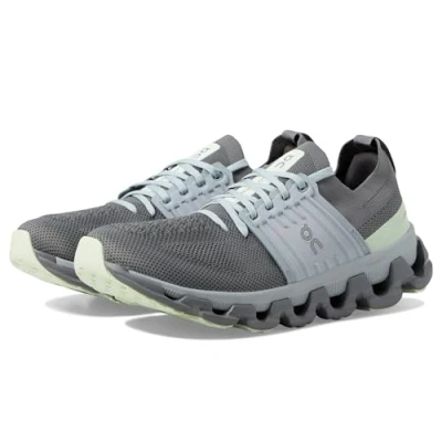 Image of On Cloudswift 3 Women&#039;s Running Shoes Size 5 Grey Lightweight Performance Footwear