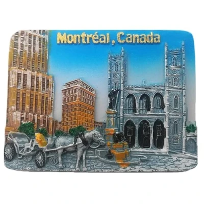 Image of 3D Montreal Canada Souvenir fridge magnet,Home &amp; kitchen decoration refrigerator magnet
