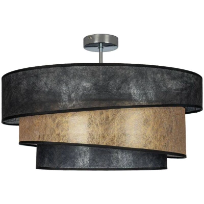 Image of Ceiling Light &#039;Ayvira&#039; dimmable (Modern) in Black Made of Metal for e.g. Living Room &amp; Dining (3 Sources, E27) from Lindby lamp, lamp