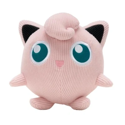 Image of POKEMON SELECT CORDUROY JIGGLYPUFF PLUSH 8 Inch Unique Fabric Authentic Details
