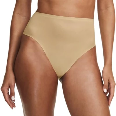 Image of Chantelle Soft Stretch High Cut Brief, Ultra Nude, One size