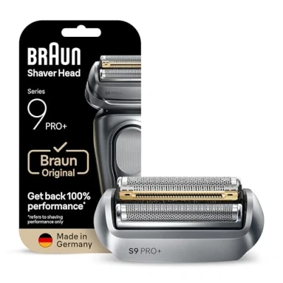 Image of Braun Series 9 PRO+ Electric Shaver ORIGINAL Replacement Head, Get Back 100% Shaving Performance, Compatible With Shavers, Made in Germany , 96M