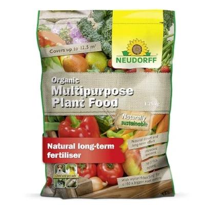 Image of Neudorff Organic Multipurpose Plant Food with Mycorrhiza 1.25 kg POUCH BAG