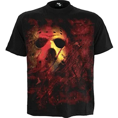 Image of Spiral Mens M101 T Shirts, Black, M UK