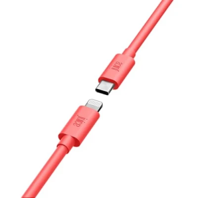 Image of Juice Apple Lightning to Type C Cable 2m Round Eco Aqua, Fast Charge,iPhone 14, Max, Pro, Plus, 13, Pro and Mini,12, Mini,11, X, Xr,8, 7, 6, SE, 5, iPad
