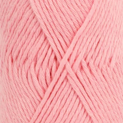 Image of 100% Cotton Knitting and Crochet Yarn, 4 or Medium, Aran Weight, Drops Paris, 1.8 oz 82 Yards per Ball (20 Blush)