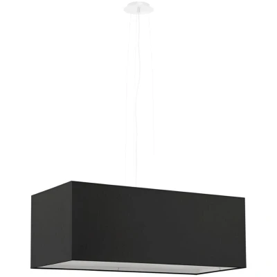 Image of Santa Bar Pendant Light Black 3x E27