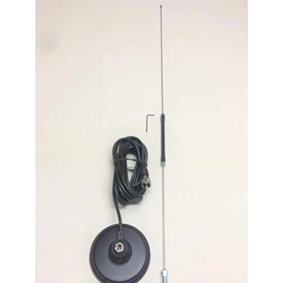 Image of Sigma Centre Loaded Magnetic Mag Mount CB Antenna Aerial Kit Omni Directional