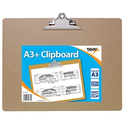 Image of A3 Masonite Tough Heavy Duty Clipboard Extra Strong