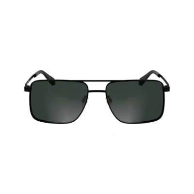Image of Calvin Klein Man CKJ25201S 002 Sunglasses Metal Black Pilot Normal