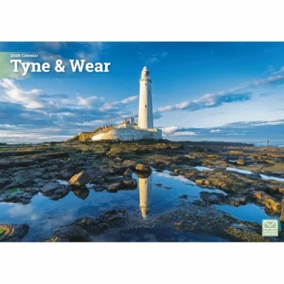 Image of Carousel Worldwide, Tyne &amp; Wear 2026 A4 Wall Calendar