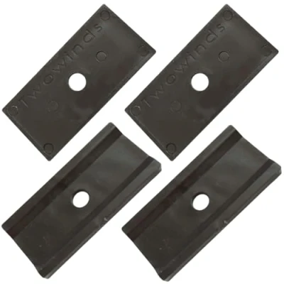 Image of Twowinds Rail Support Profile Protector Load Base Inner Sliding Guide Fixing Furniture, Refrigerator, Potty, Compatible with T5, T6, Multivan, Transporter, California (4 units)