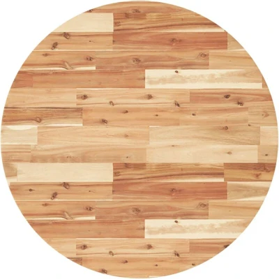 Image of vidaXL Table Top Round Ø80x4 cm Solid Wood Acacia