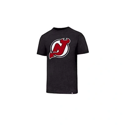 Image of &#039;47 Brand Men&#039;s NHL New Jersey Devils Tee 34571 T Shirt Not Applicable, Grey (Grey 345718), X Large