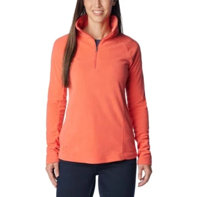 Image of Columbia GLACIAL IV 1/2 ZIP Fleece jumper, Women&#039;s, Size: Large, Juicy