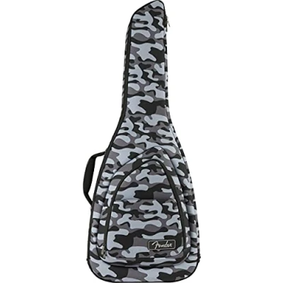Image of Fender Camo FE920 Electric Guitar Gig Bag Case for Colour: Winter
