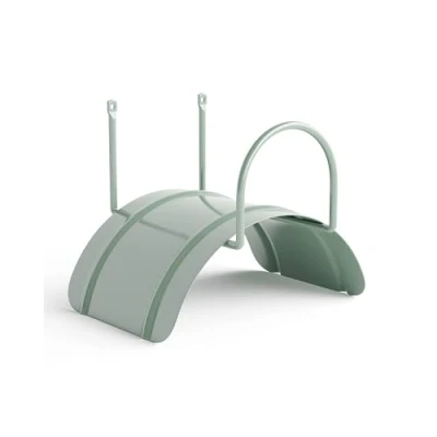 Image of Livlig53 LIVLIG Hose Holder Wall, Garden Hanger Made of Steel, for Hoses 1/2 up to 30m, Color: Green