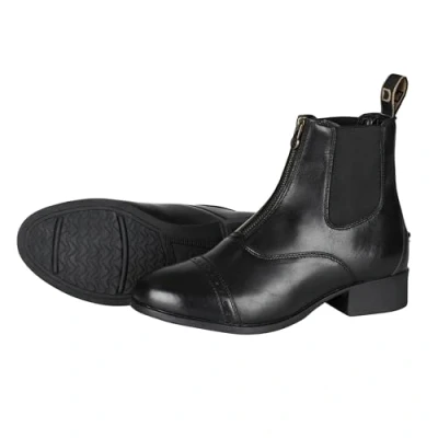 Image of Dublin Foundation Zip Paddock Boots II, Black, Adults 5
