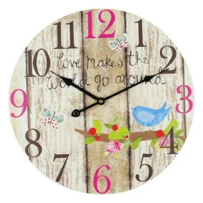 Image of Widdop Bingham Wall Clocks, MDF, One Size