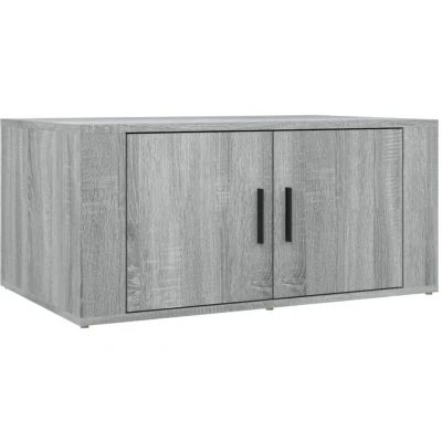 Image of vidaXL Coffee Table Grey Sonoma 80x50x36 cm Engineered Wood