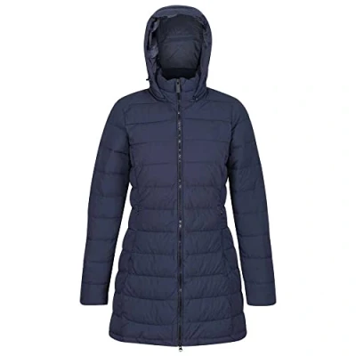 Image of Regatta Womens Starler Insulated Padded Jacket Navy Size 14