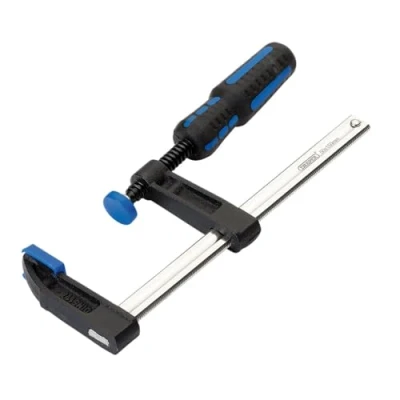 Image of Draper F Clamp, 150mm 18943 Soft Grip, Protective Jaw Guards