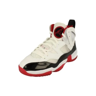 Image of NIKE Air Jordan Two Trey Mens Basketball Trainers DO1925 Sneakers Shoes (UK 9.5 US 10.5 EU 44.5, White Black Gym red 106)