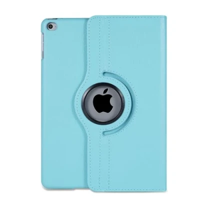 Image of Leather Rotate 360 Stand Case For Apple iPad Air 1st 2nd 9.7 2017/2018 5th &amp; 6th Generation (AQUA)