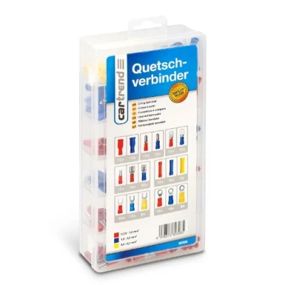Image of Cartrend 80308 Crimp connector set, 180 pieces