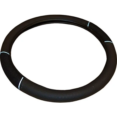 Image of XtremeAuto Car/Van Universal Steering Wheel Cover Glove (Black).