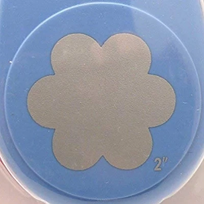 Image of Artemio Giant Lever Punch 5 cm Flower #1, Blue