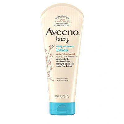Image of Aveeno Baby Daily Moisture Lotion, 8 Fl. Oz, 2 pack