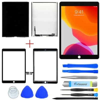 Image of NB+ iPad 7/8 LCD Touch Screen Replacement Compatible with 2019 2020 10.2 inches A2197 A2198 A2200 A2270 A2428 A2429 A2430 Generation Display Digitizer Tools(Black)