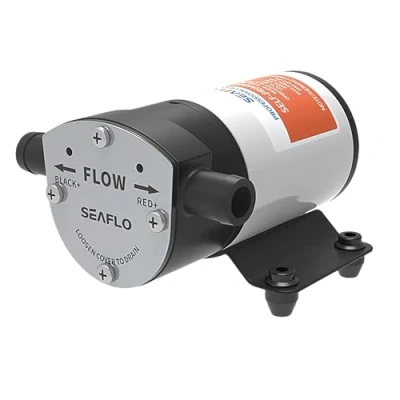 Image of SEAFLO Marine 12V Reversable 8 GPM Self Priming Impeller Bilge/Ballast Pump