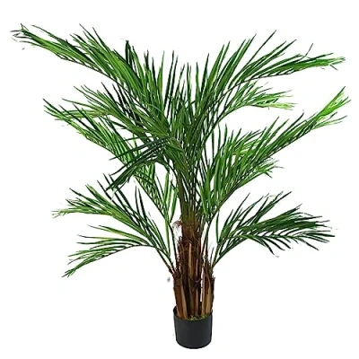 Image of Leaf Large Artificial Palm Tree, 150cm Areca Natural