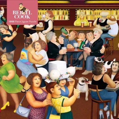 Image of Adult Jigsaw Puzzle Beryl Cook: Date Night: 1000 Piece Puzzles