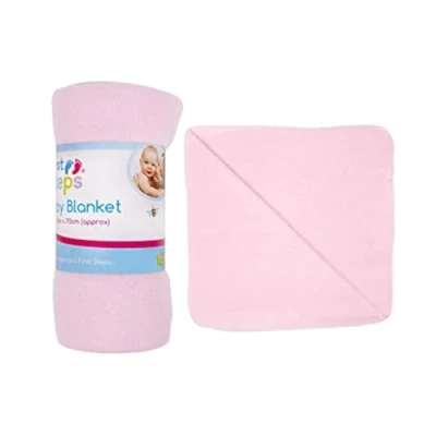 Image of FS First Steps Baby Blanket 70X70CM (Pink)