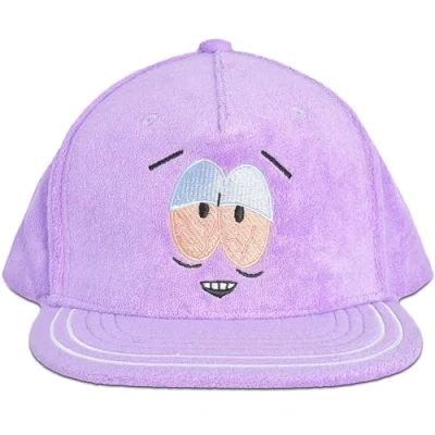 Image of Concept One South Park Baseball Cap, Towelie Snapback Skater Hat with Flat Brim, Indigo, Size, Size