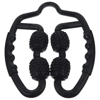 Image of Foam Manual Roller Massager Muscle Massage for Neck Shoulder Legs Arms Back