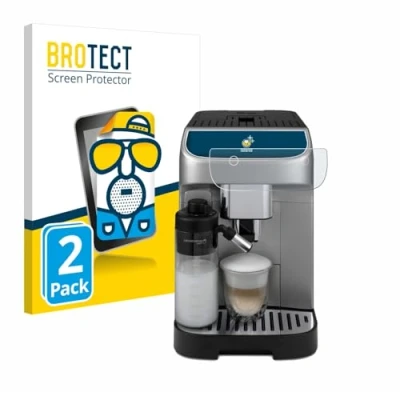 Image of brotect Screen Protector Anti Glare compatible with DeLonghi Magnifica Plus (2 Pack) Matte, Fingerprint Protection Film
