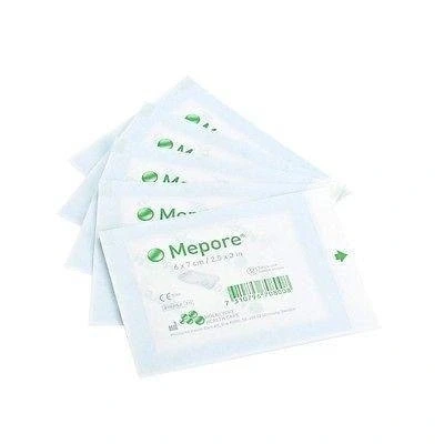 Image of Mepore Sterile Absorbent Dressing 7cm x 8cm 1 Wounds Cuts Grazes 670700