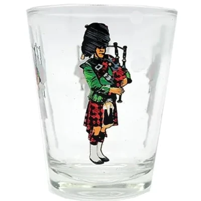 Image of FANCYTHAT and SCIFI PLANET Scottish Piper Shot Glass