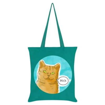 Image of Cute But Abusive Prick Emerald Green Tote Bag