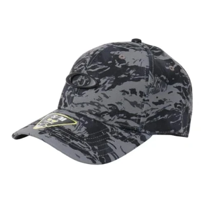 Image of Oakley Men&#039;s Tincan Hat Cap, Tiger Mountain Camo Green, S M