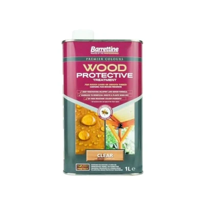 Image of Barrettine Wood Protective Treatment 1L Clear