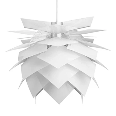 Image of Dyberg Larsen PineApple M pendant light Ø 45cm white