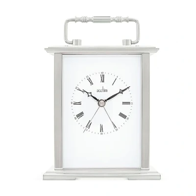 Image of Acctim Gainsborough Mantel Clock Silver
