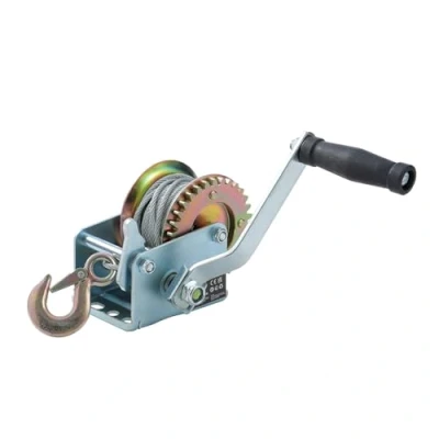 Image of KATSU Tools Hand Winch 600lbs 270kg Capacity with 10M Steel Cable, Heavy Duty Car Boat Truck Trailer Winch, Manual Crank Gear Cable for SUV ATV UTV Emergency Recovery 325930