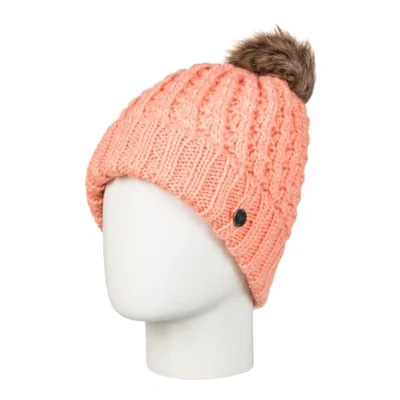 Image of Roxy Beanie Blizzard Girl Youth Pink One Size