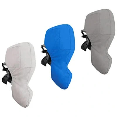Image of UK Custom Covers OMC770BLUEAD3 Full Outboard Motor Cover Waterproof Heavy Duty Blue Sizes Up to 3HP 300HP Engines (Select In Advert)